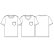 画像2: 【メンズ】Tシャツ型紙（クルーネック・オフVネック） (2)
