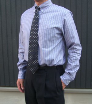 画像7: 【メンズ】4L,5Lサイズ ボタンダウンシャツ型紙（長袖、半袖付き）