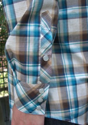 画像4: 【メンズ】ウエスタンシャツ型紙（長袖、半袖付き）