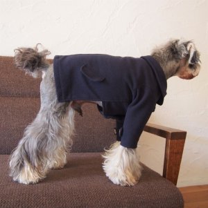 画像2: 犬服　ピーコート型紙　小型犬〜中型犬用