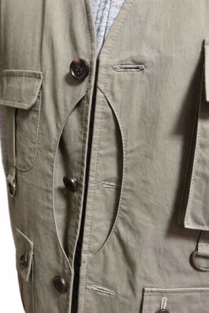 画像7: 【メンズ】ハンティングベスト型紙