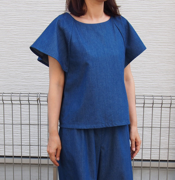 「ラッフルブラウス型紙」発売しました