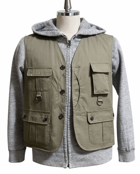 メンズ・ハンティングベスト型紙を発売しました