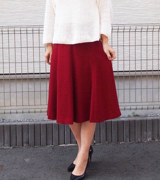 画像3: 8枚接ぎフレアスカート型紙(膝下丈) (3)