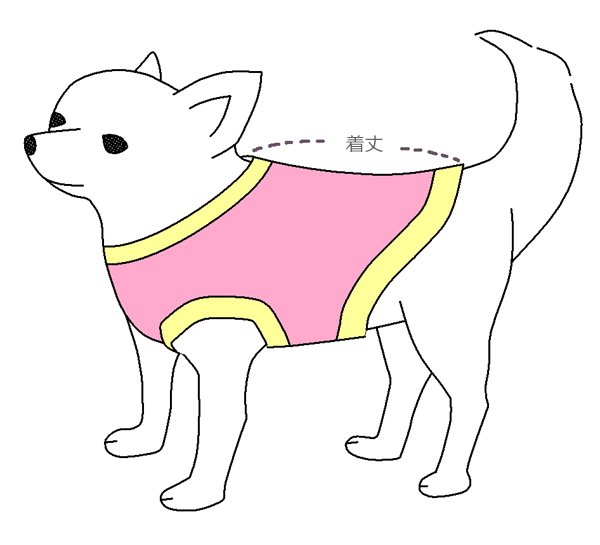 画像1: 犬服・着丈修正 (1)