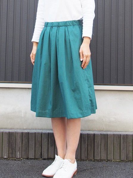 画像3: ウエストゴムタックスカート型紙(膝下丈) (3)