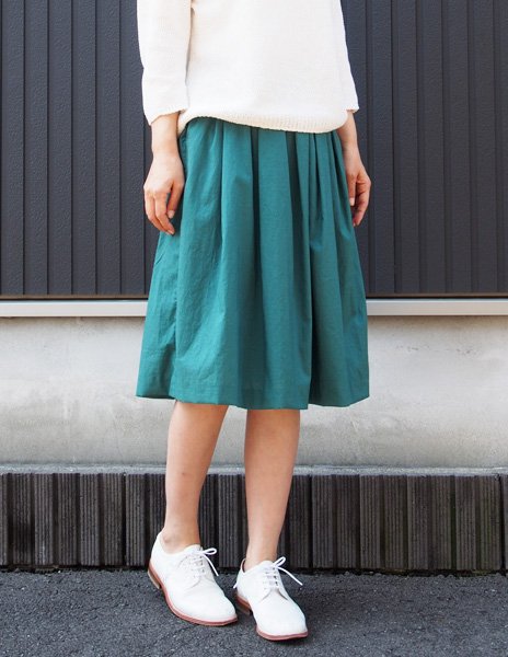 画像4: ウエストゴムタックスカート型紙(膝下丈) (4)