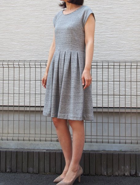 画像3: スウェットワンピース型紙 (3)