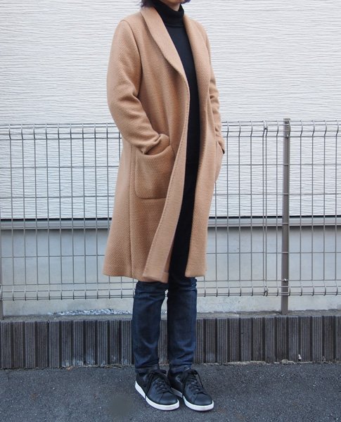 画像3: ショールカラーロングコート型紙 (3)