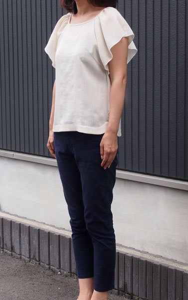 画像4: 袖フリルブラウス型紙 (4)