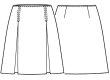 画像2: ボックスプリーツスカート型紙 (2)
