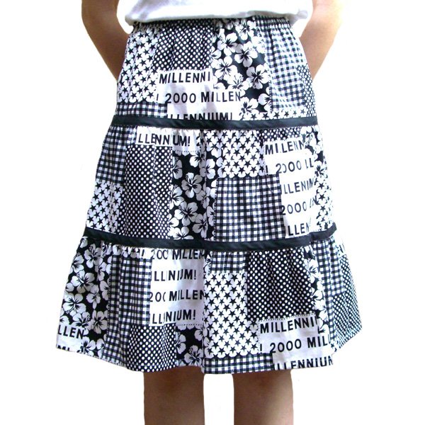 画像4: ティアードスカート型紙 (4)