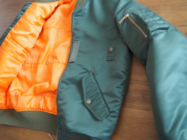 画像4: 【メンズ】MA-1型ブルゾン型紙 (4)