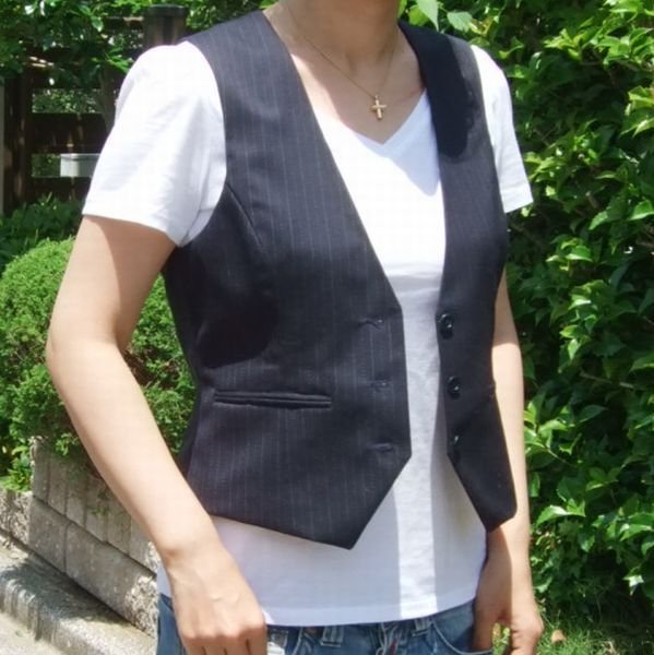 画像4: マニッシュベスト型紙 (4)