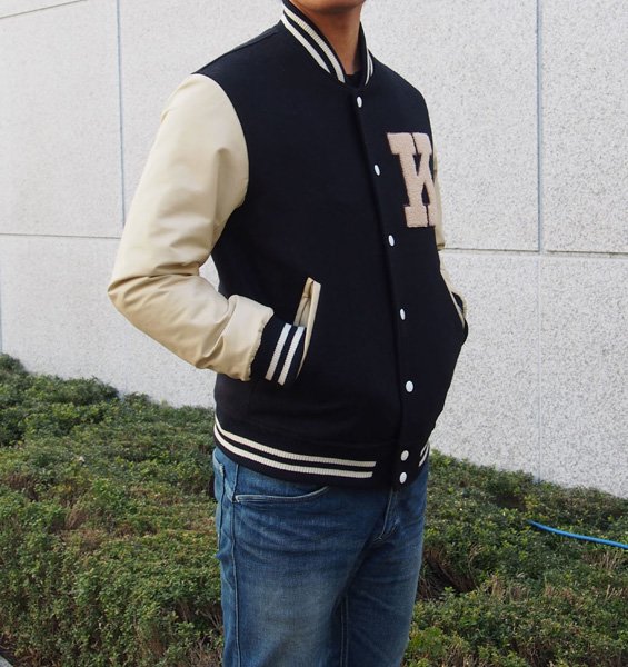 画像4: 【メンズ】スタジアム・ジャンパー型紙(細身タイプ) (4)