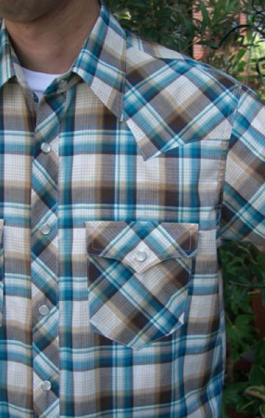 画像3: 【メンズ】ウエスタンシャツ型紙(長袖、半袖付き) (3)