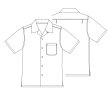 画像2: 【子供服】オープンカラーシャツ（アロハシャツ）型紙 (2)