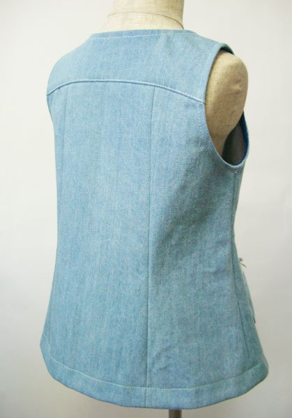 画像4: 【子供服】ロングベスト型紙 (4)