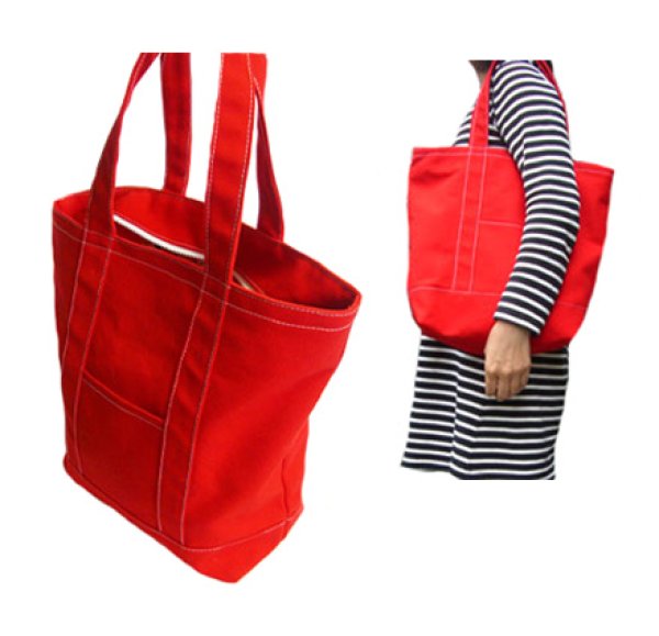 画像2: 縦長トートバッグ型紙(M) (2)