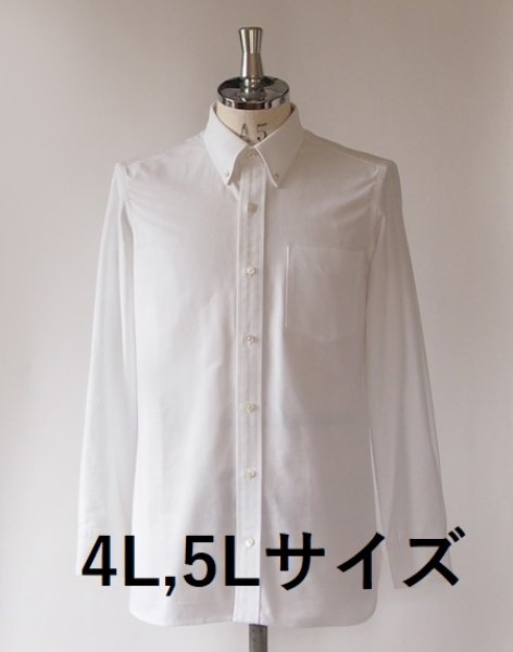 画像1: 【メンズ】4L,5Lサイズ ボタンダウンシャツ型紙（長袖、半袖付き） (1)
