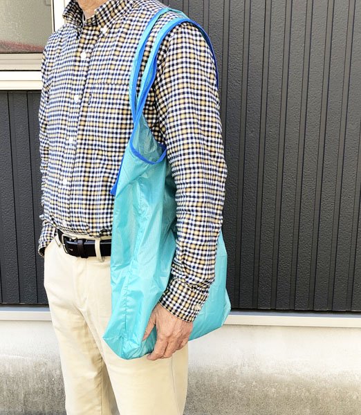 画像4: エコバッグ型紙(折りたたみ収納付き) (4)