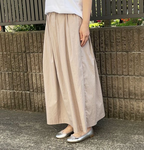 画像3: ウエストゴムタックスカート型紙(ロング丈) (3)