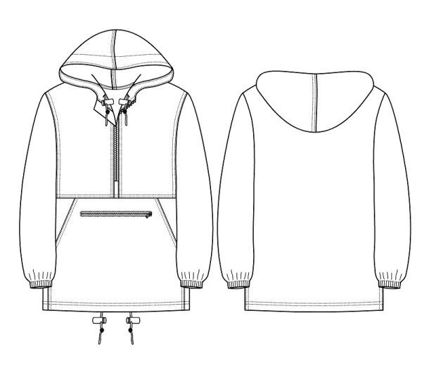 画像3: 【メンズ】アノラック型紙 (3)