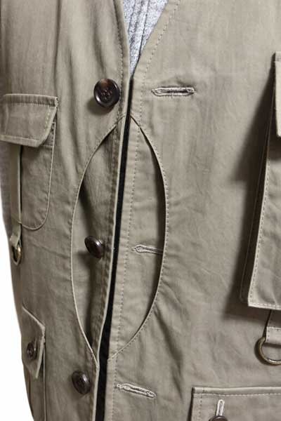 画像7: 【メンズ】ハンティングベスト型紙 (7)