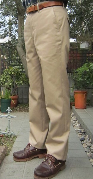 画像3: 【メンズ】チノパン型紙 (3)